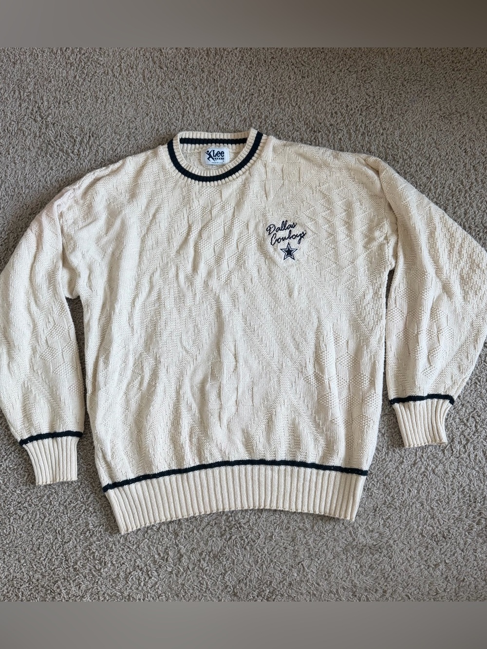 Lee Sport Dallas Cowboys Vintage Sweater Pullover